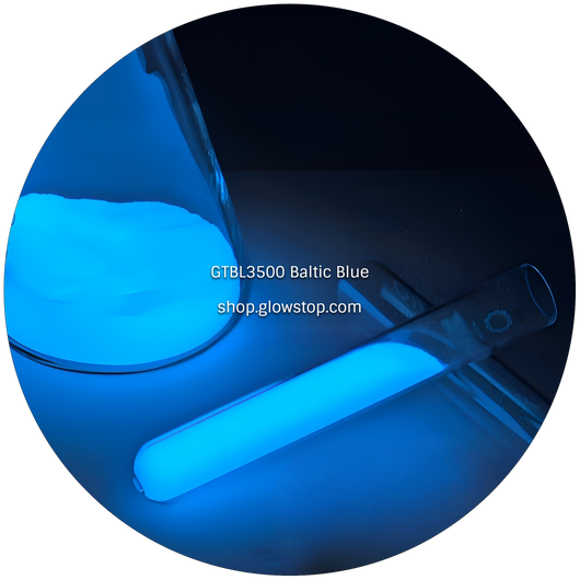 GTBL3500 Baltic Blue Premium Grade Photoluminescent Pigments