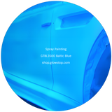 GTBL3500 Baltic Blue Premium Grade Photoluminescent Pigments