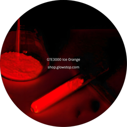 GTE3000 Ice Orange Premium Grade Photoluminescent Pigments