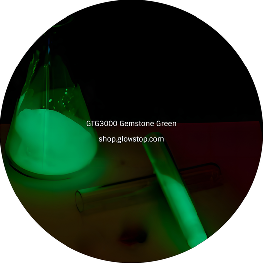 GTG3000 Gemstone Green Premium Grade Photoluminescent Pigments