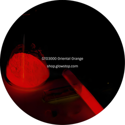 GTO3000 Oriental Orange Premium Grade Photoluminescent Pigments
